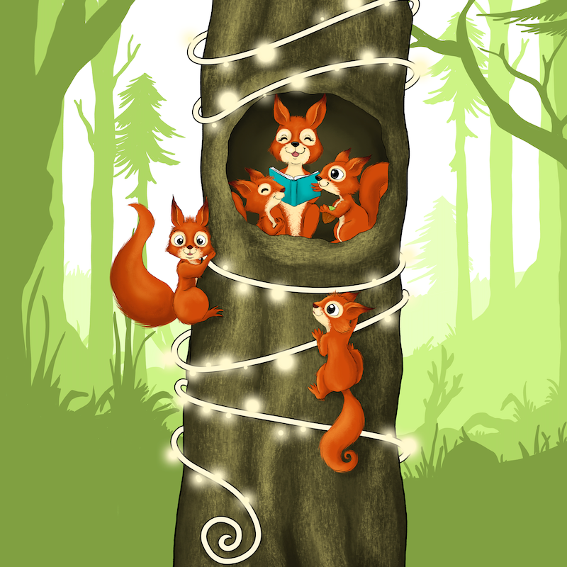 Bio-Sommersweat Eichhörnchenliebe softspring