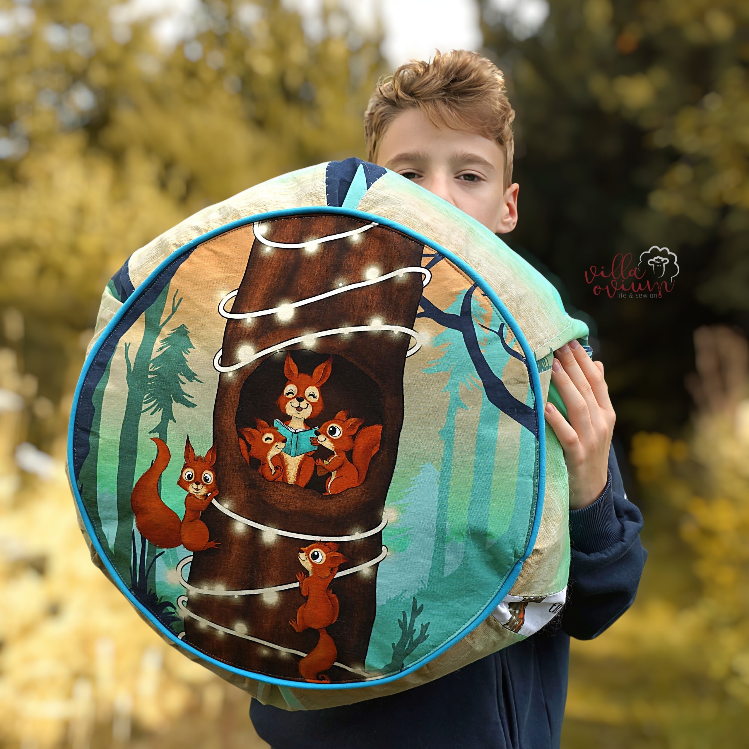 Bio-Sommersweat Eichhörnchenliebe softsummer