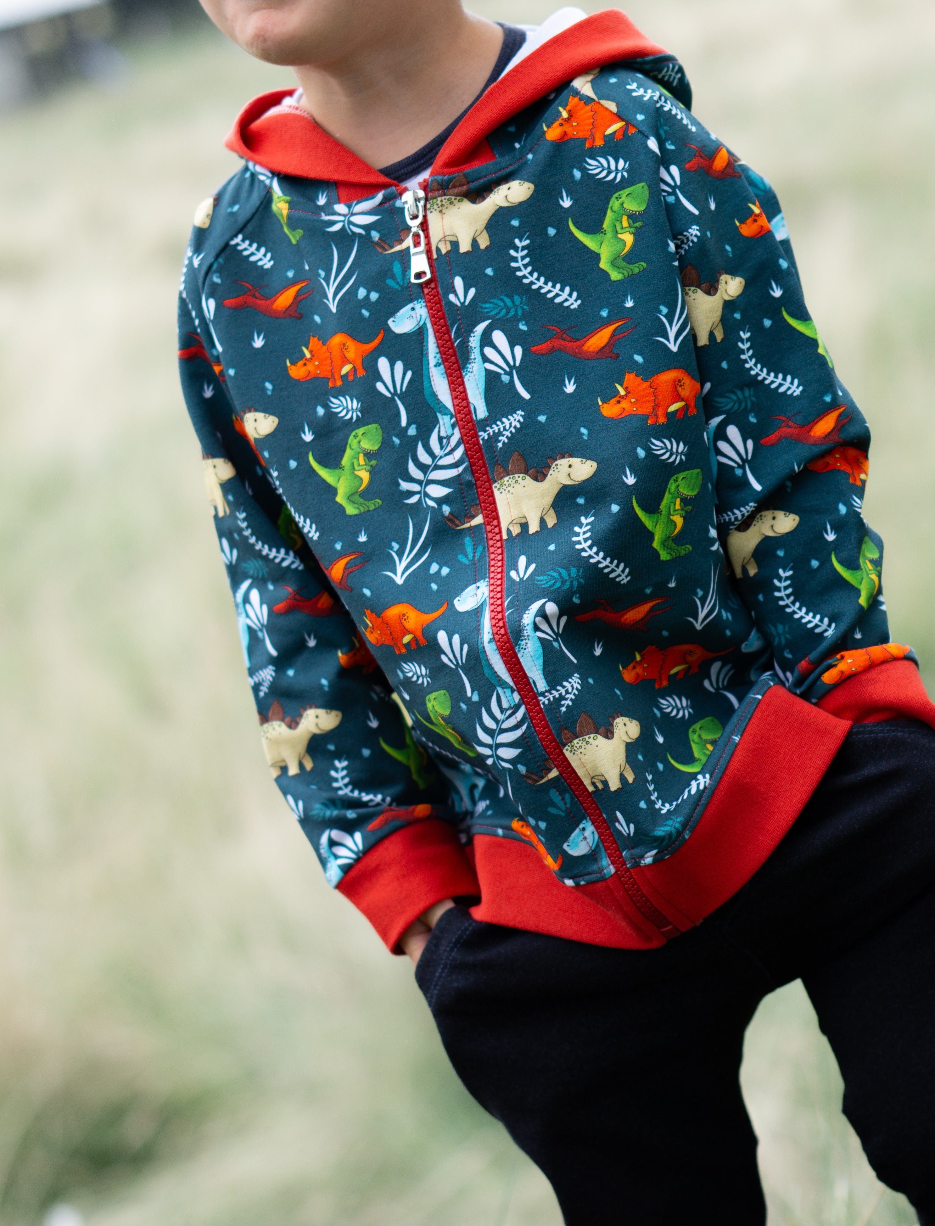 Dinofreunde Zip-Hoodie