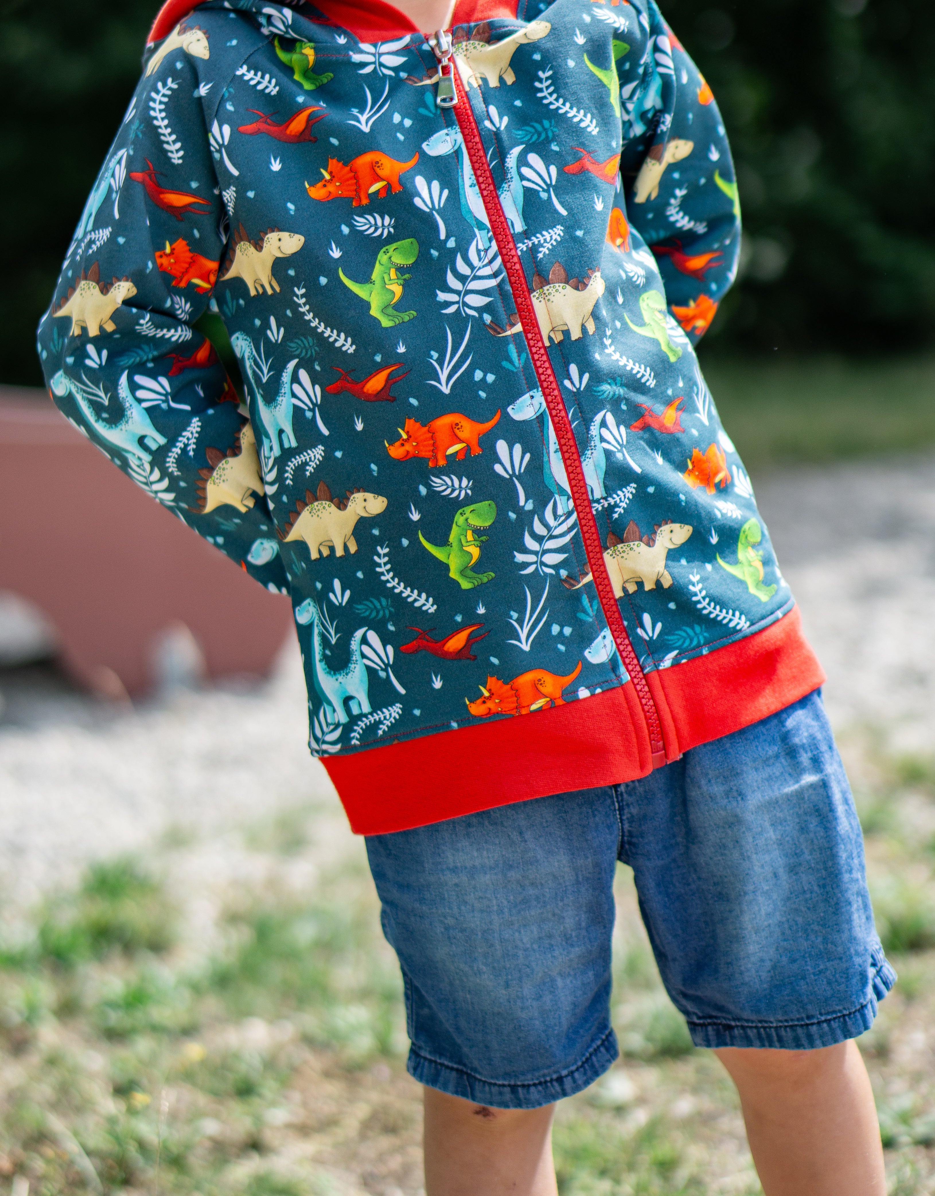 Dinofreunde Zip-Hoodie