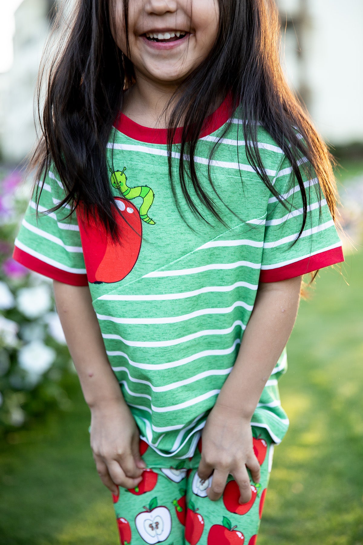 APFELRaupe grün Shirt