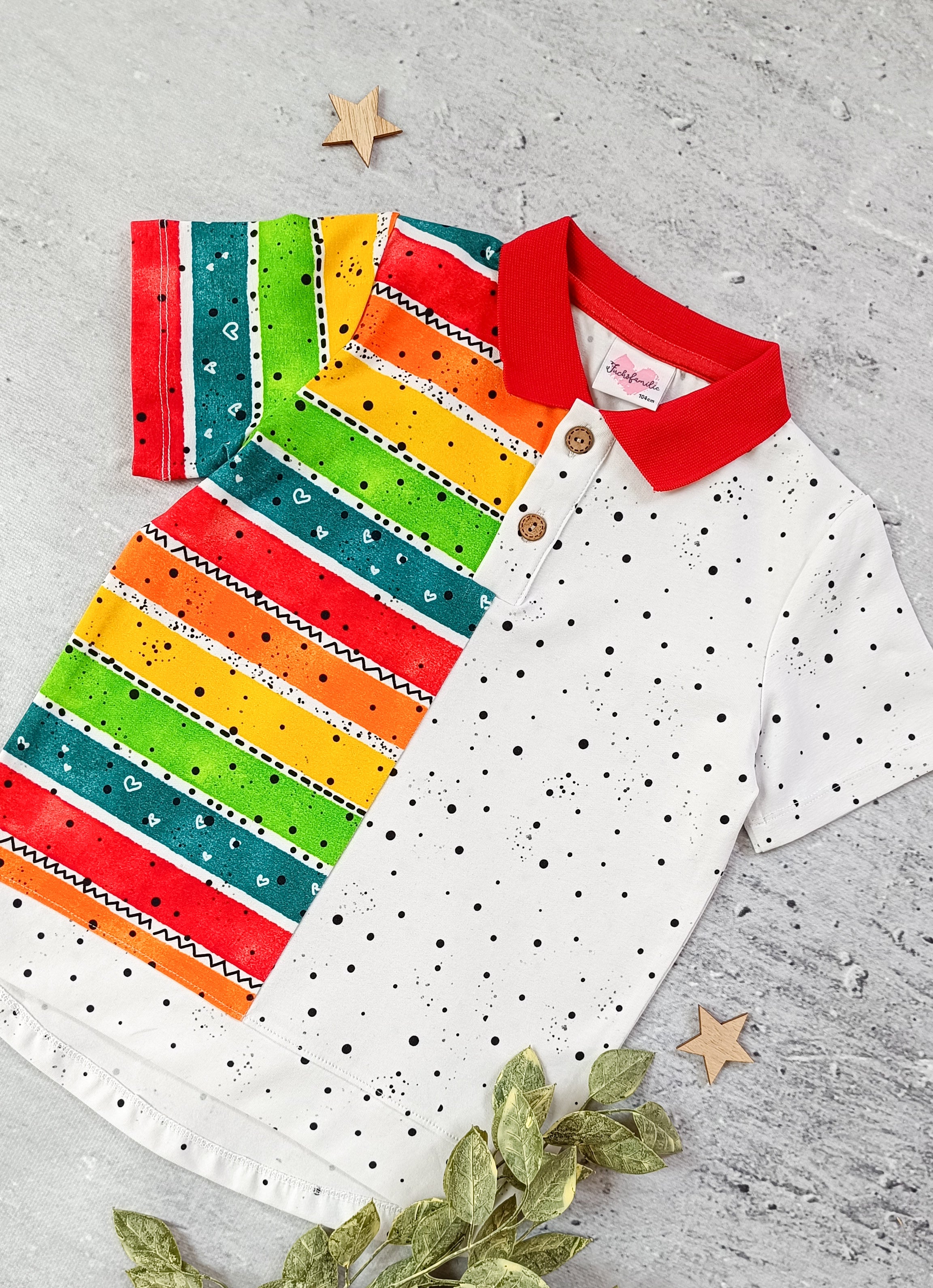 Rainbow Polo-Shirt