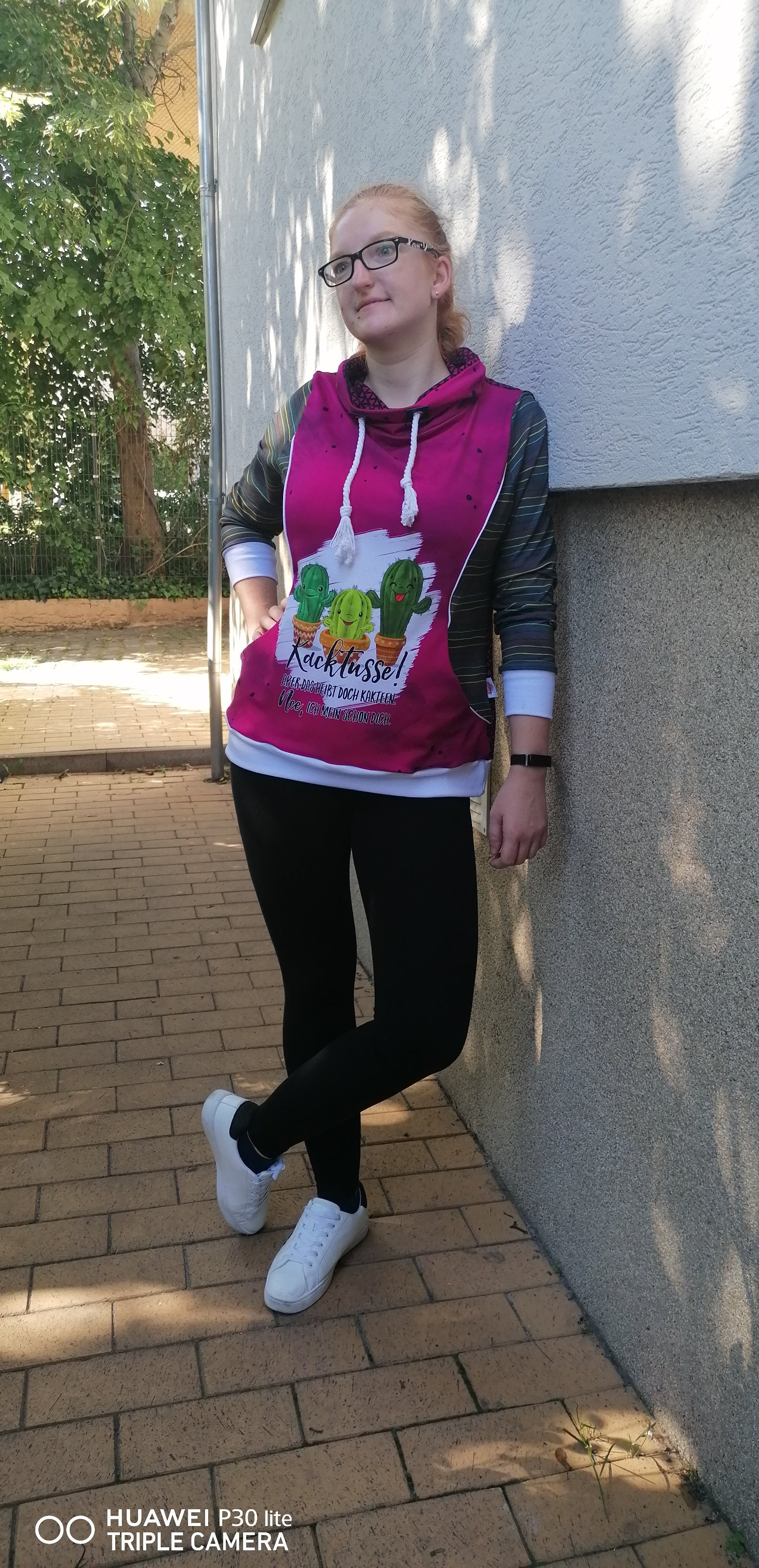 Bio-Jersey Kakteen "Kacktusse" hotpink