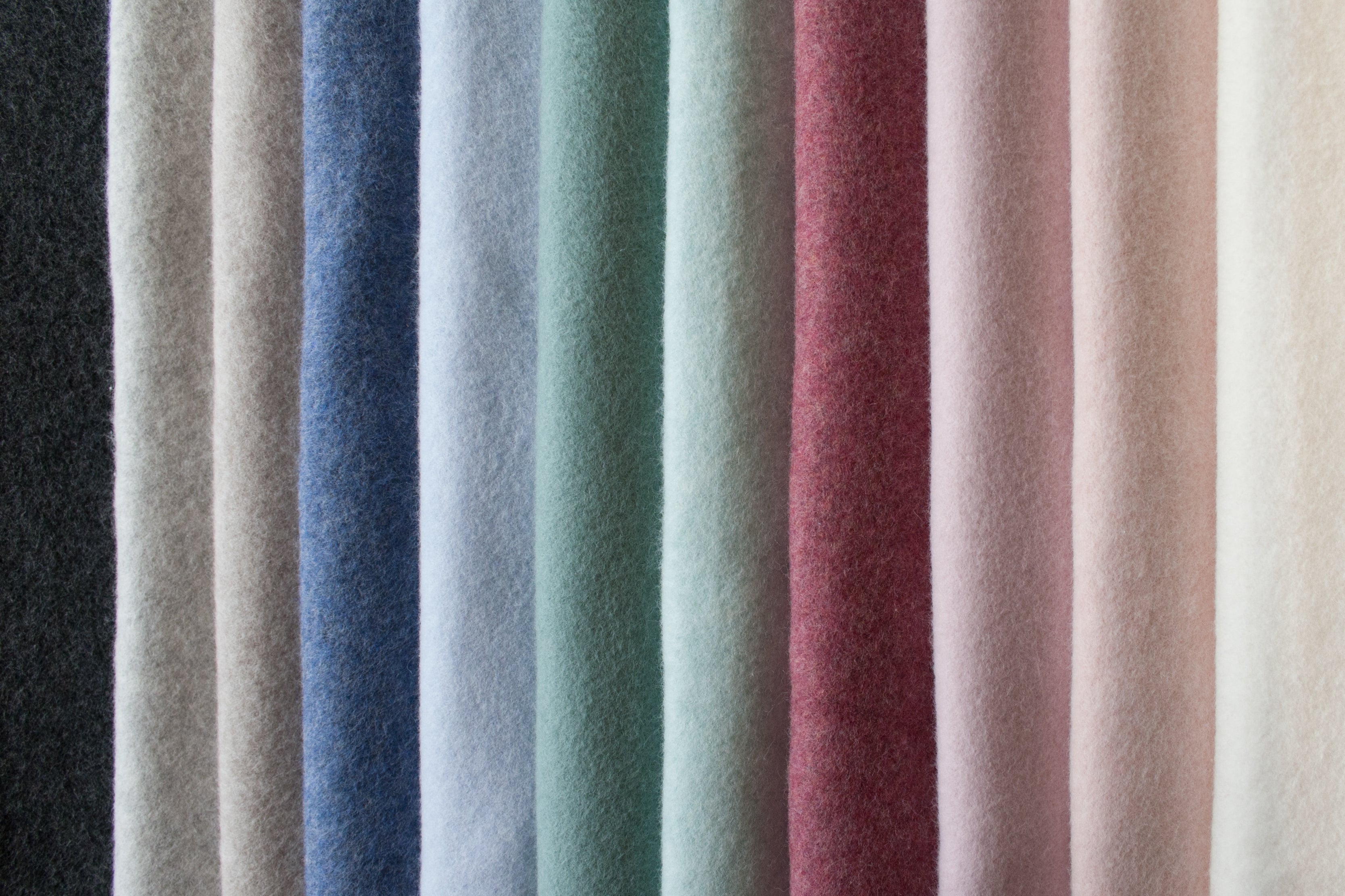 0,5m Bio-Baumwollfleece mint melange