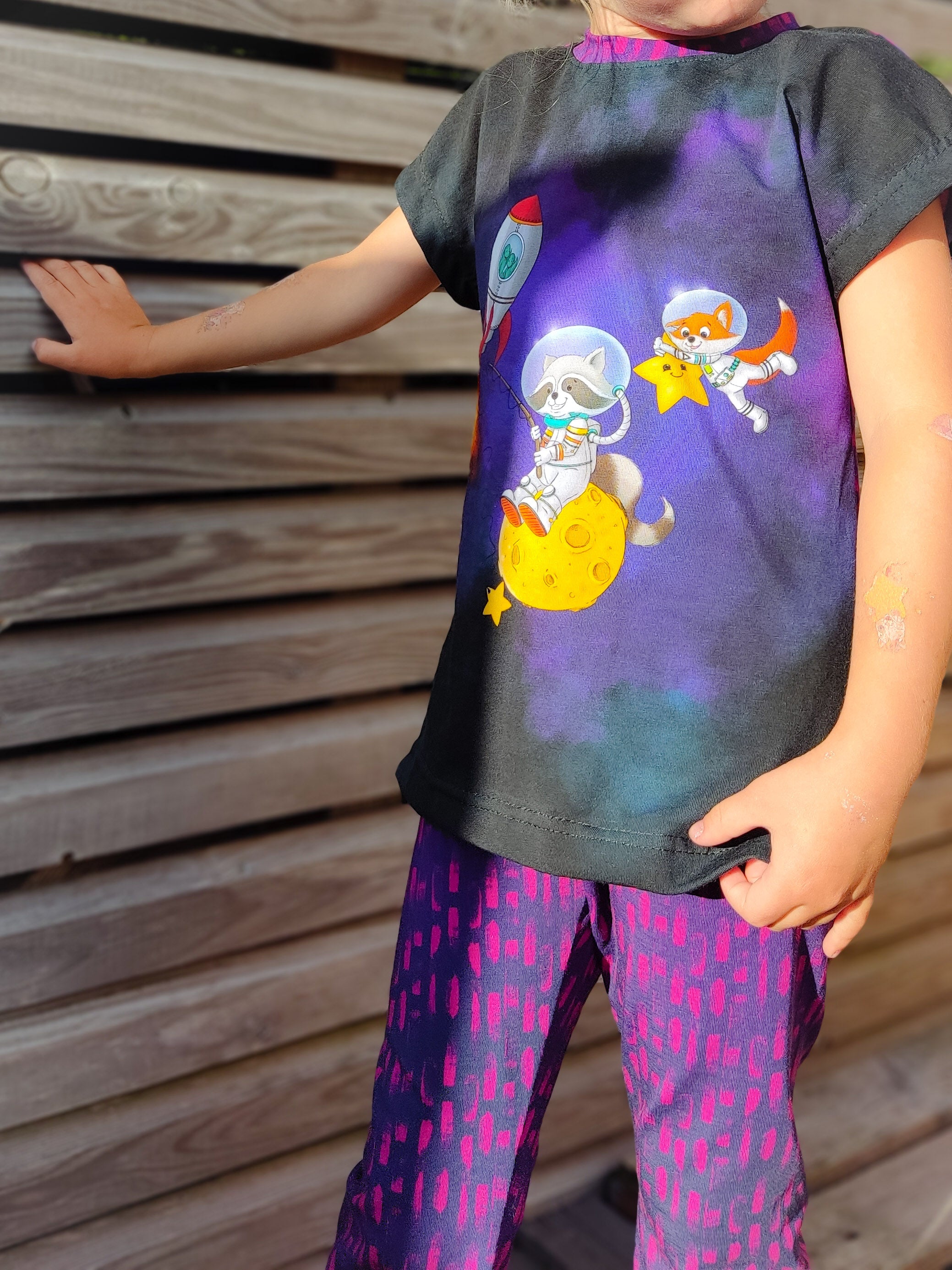 Bio-Jersey Charlie "Little Explorer" schwarzblau