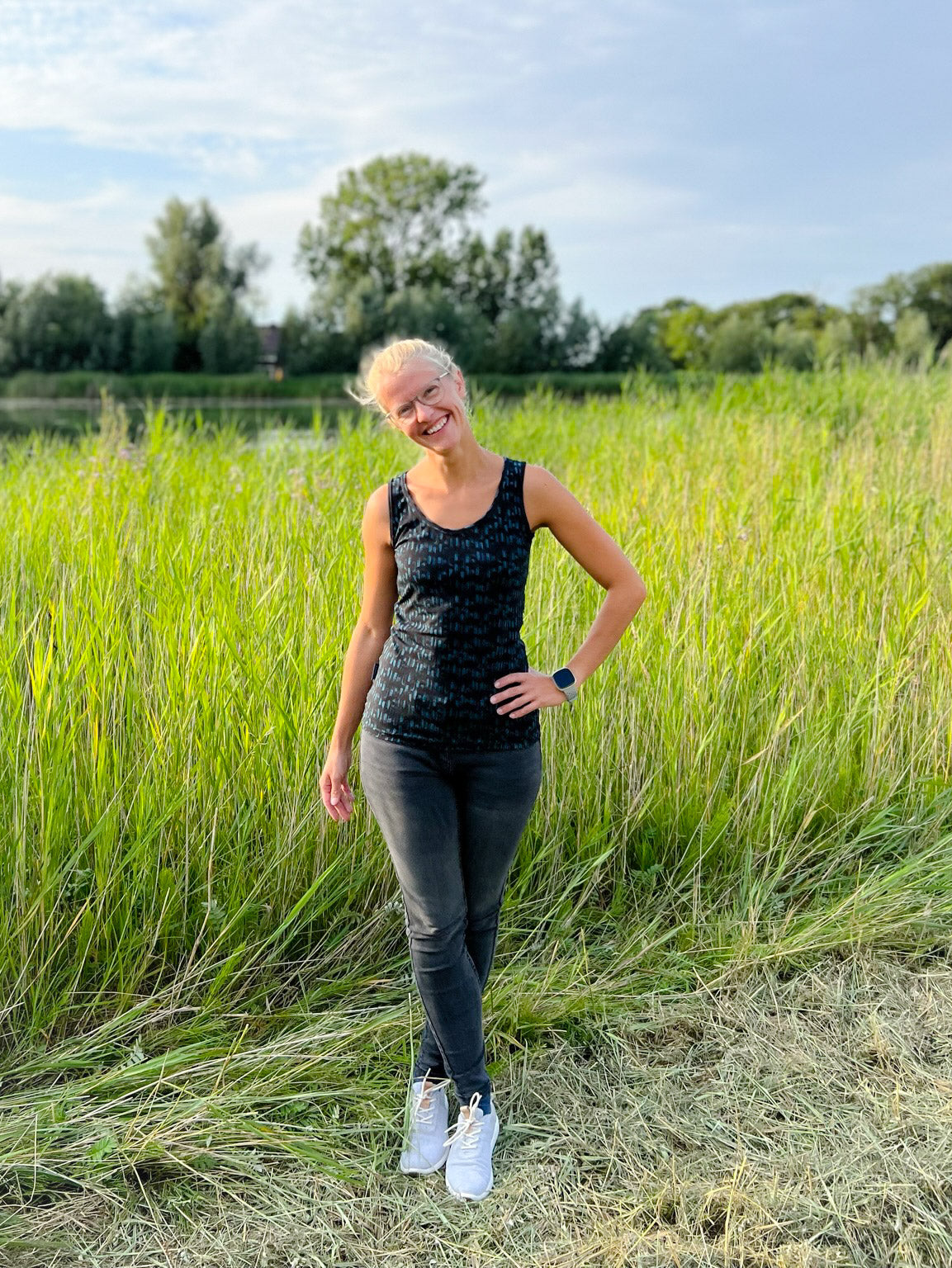 Bio-Jersey Charlie "Little Explorer" schwarzblau