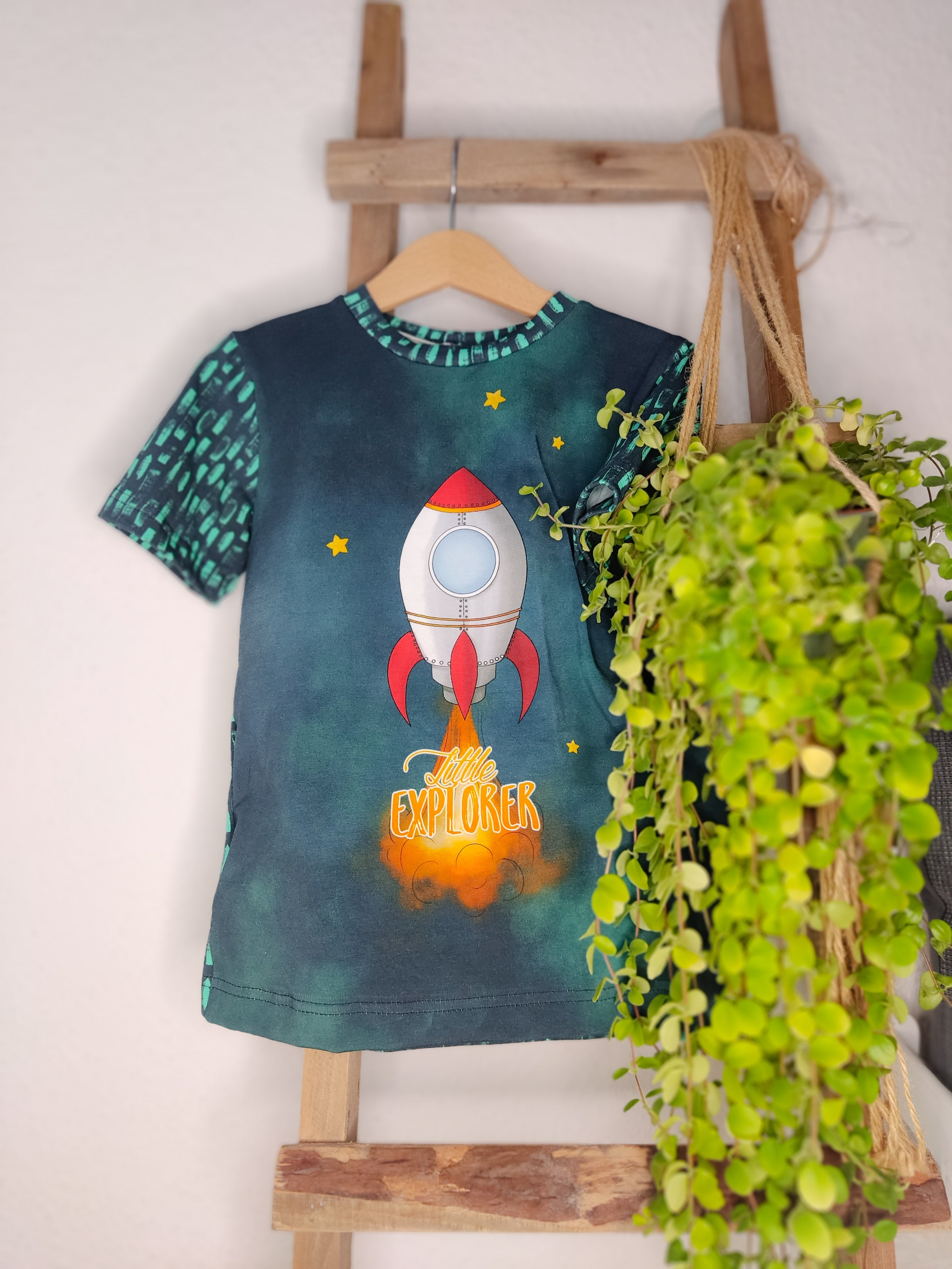 Bio-Jersey Charlie "Little Explorer" petrol