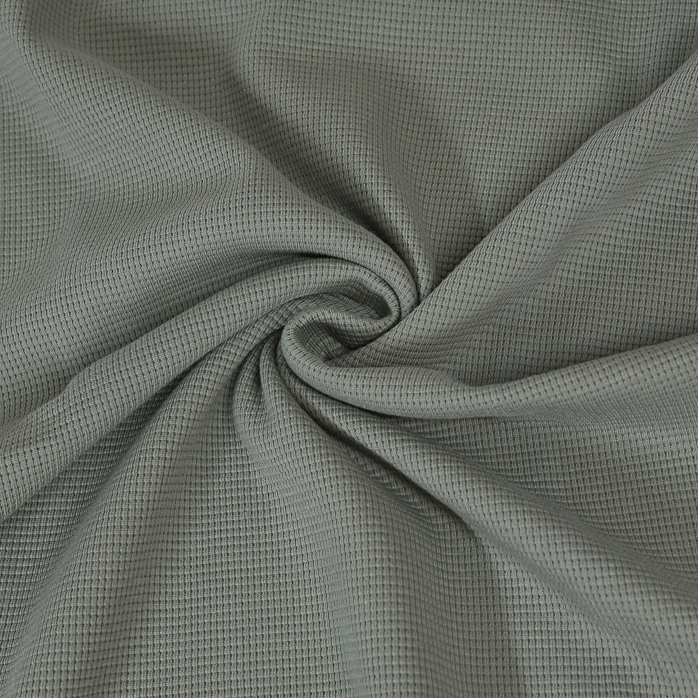 0,5m Ökotex 100 - Waffel-Jersey dusty mint