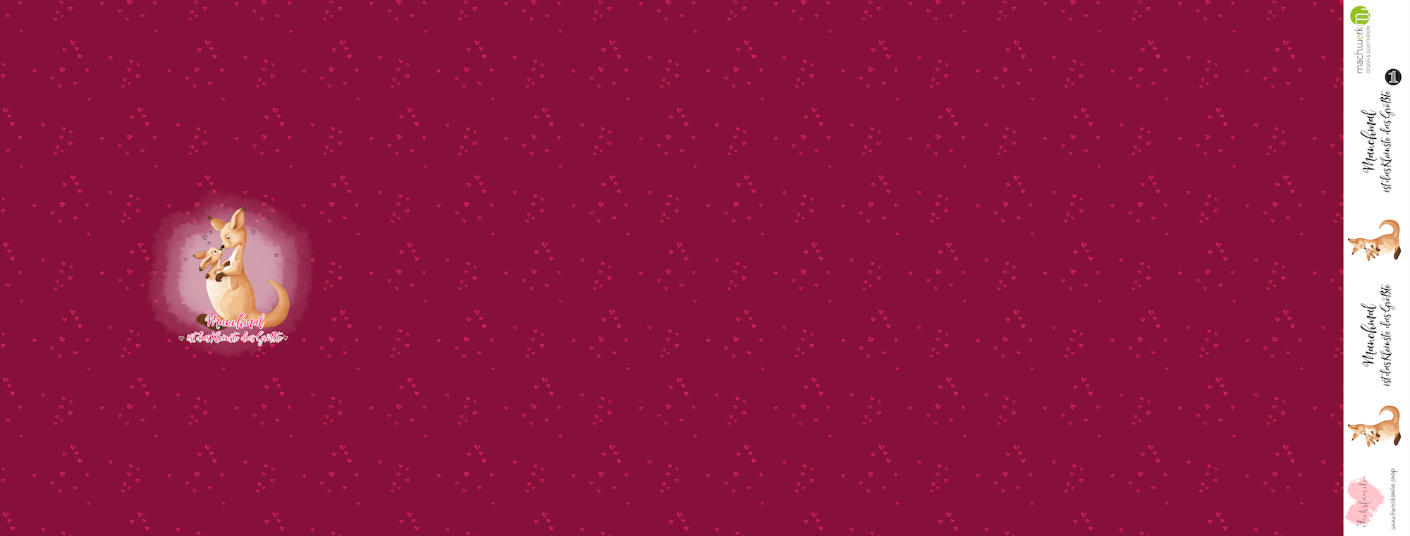 Bio-Sommersweat Känguru berry