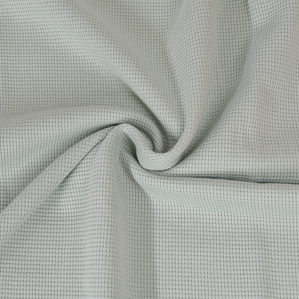 0,5m Ökotex 100 - Waffel-Jersey mint