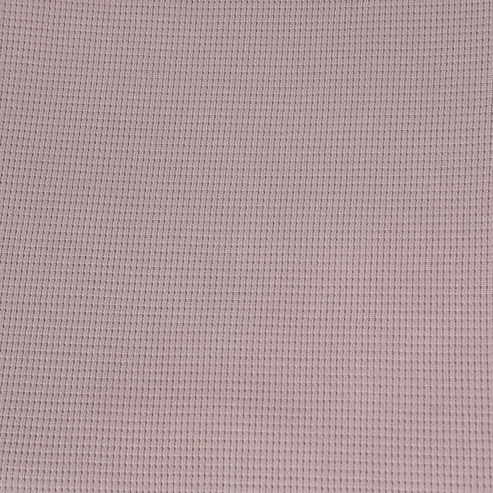 0,5m Ökotex 100 - Waffel-Jersey smoky rose