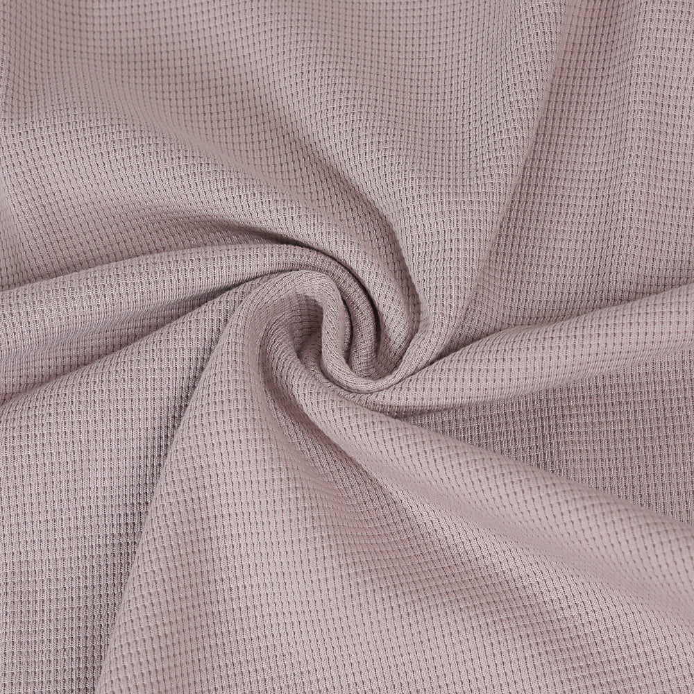 0,5m Ökotex 100 - Waffel-Jersey smoky rose