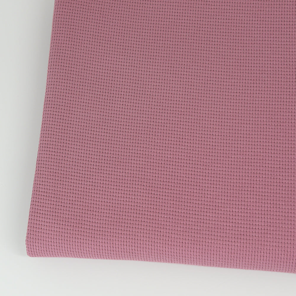 0,5m Ökotex 100 - Waffel-Jersey soft raspberry