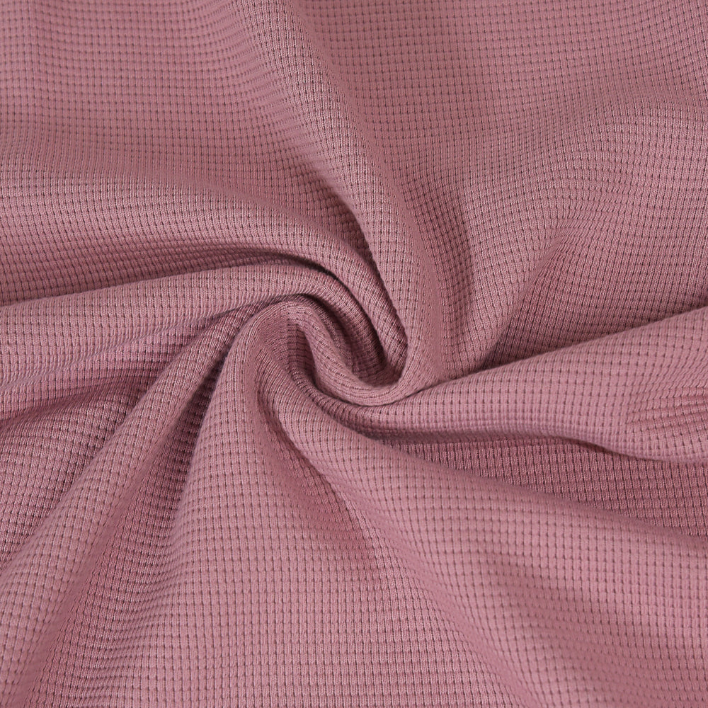 0,5m Ökotex 100 - Waffel-Jersey soft raspberry