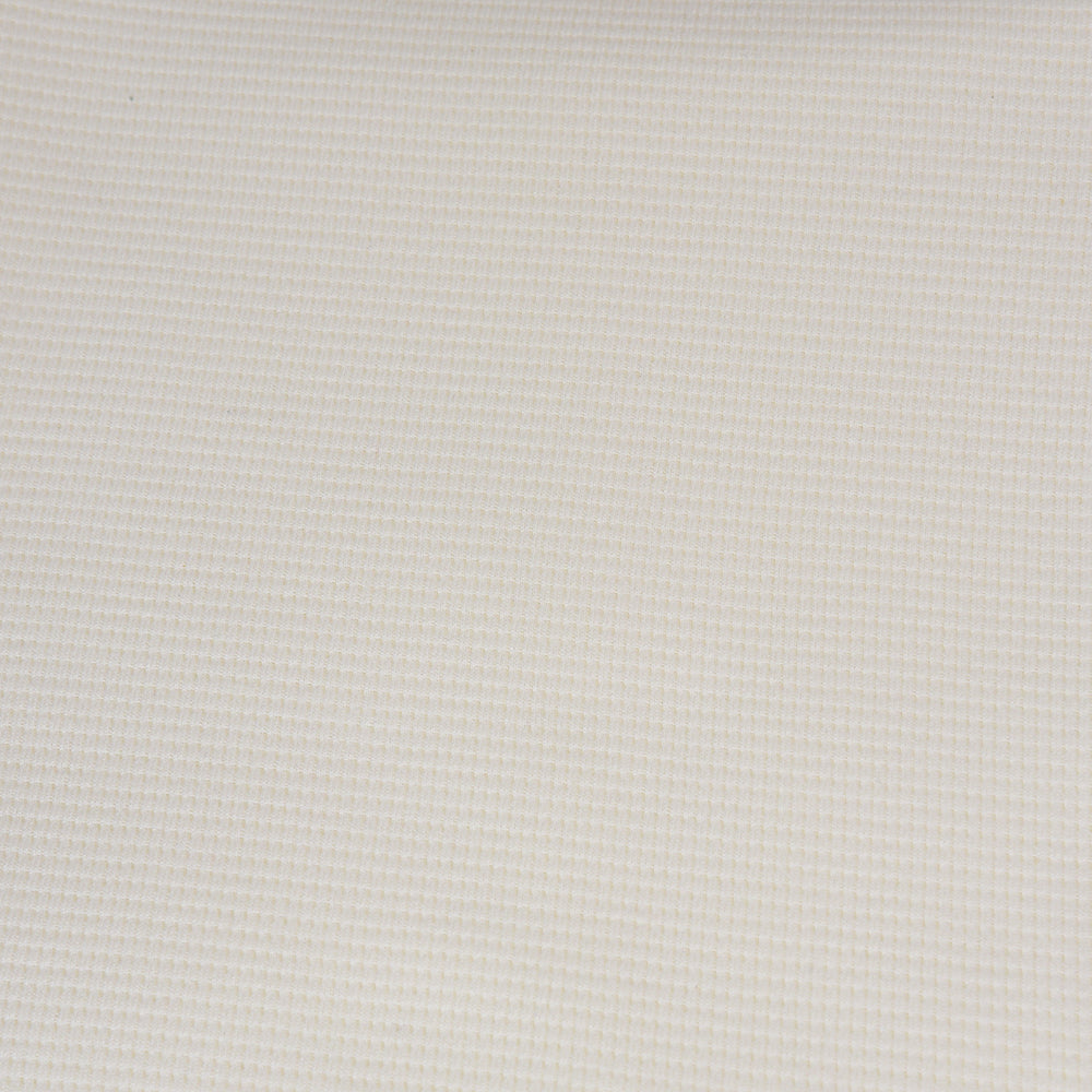 0,5m Ökotex 100 - Waffel-Jersey white