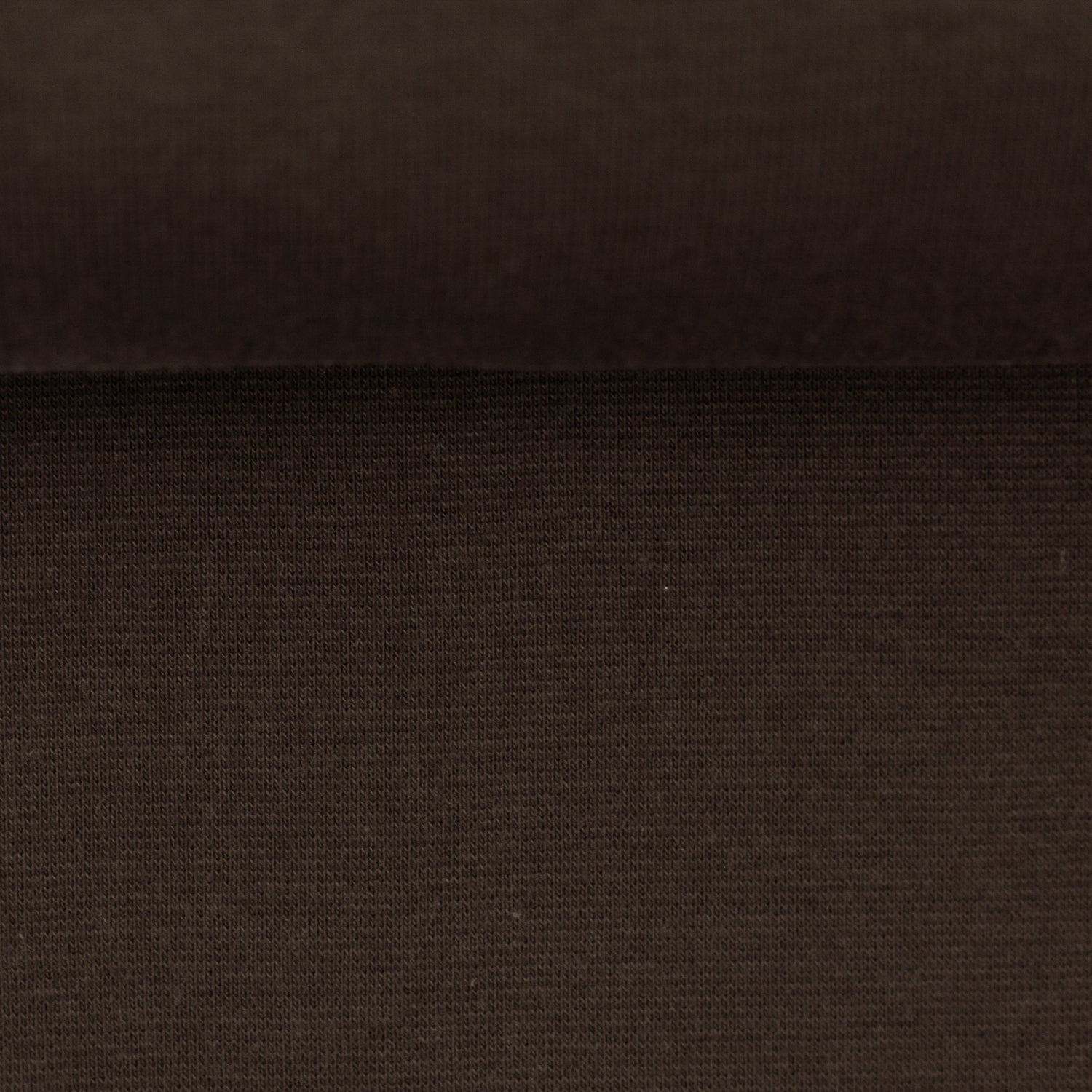 0,5m Sweat angeraut (innen kuschlig) Braun 178