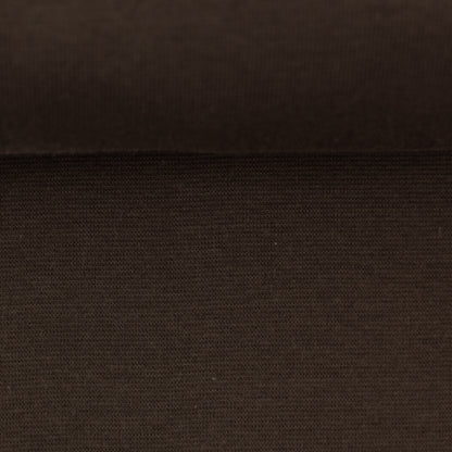 0,5m Sweat angeraut (innen kuschlig) Braun 178