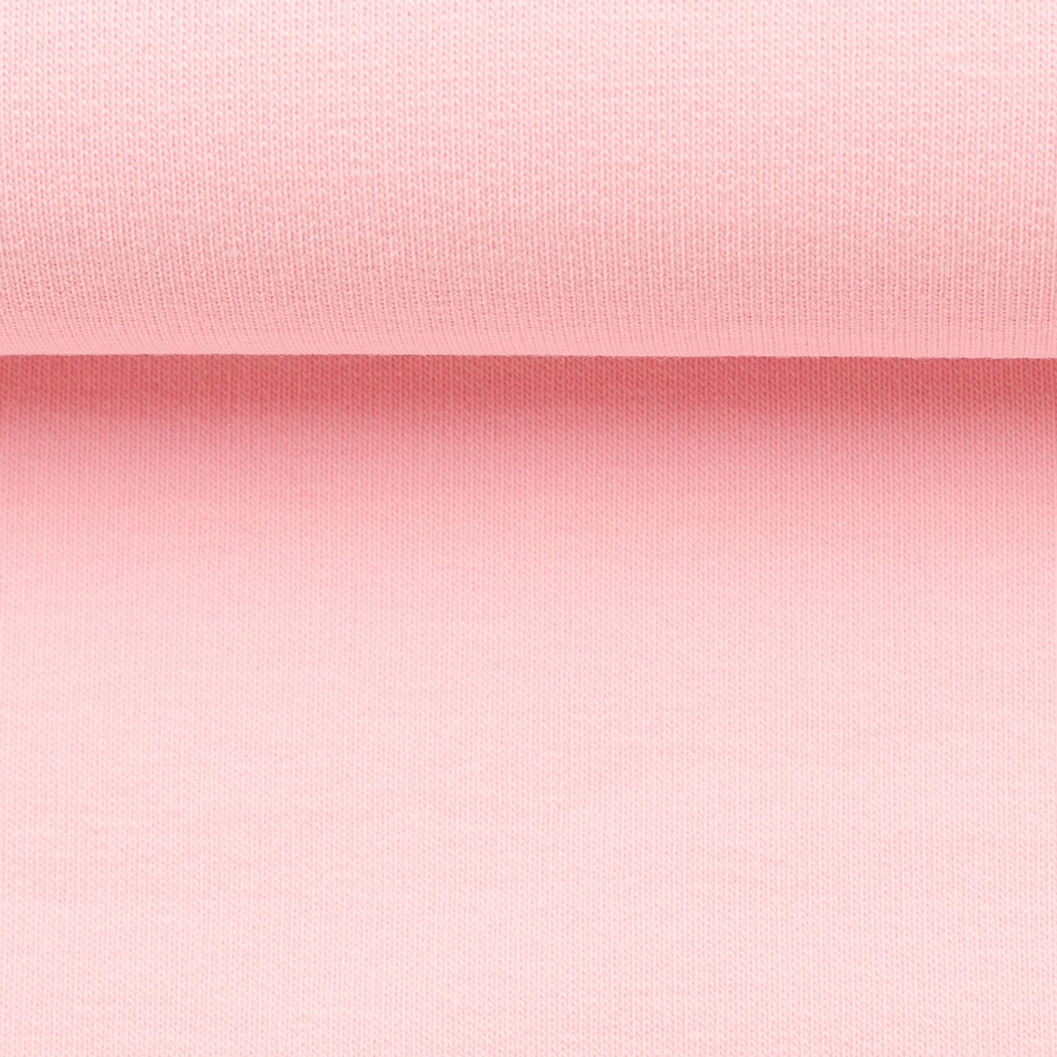 0,5m Sweat angeraut (innen kuschlig) Rosa 432