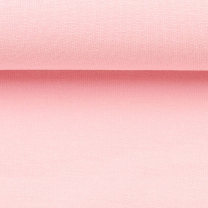 0,5m Sweat angeraut (innen kuschlig) Rosa 432