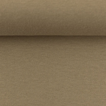 0,5m Sweat angeraut (innen kuschlig) Camel 673