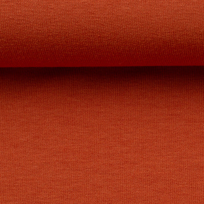 0,5m French Terry terracotta 712