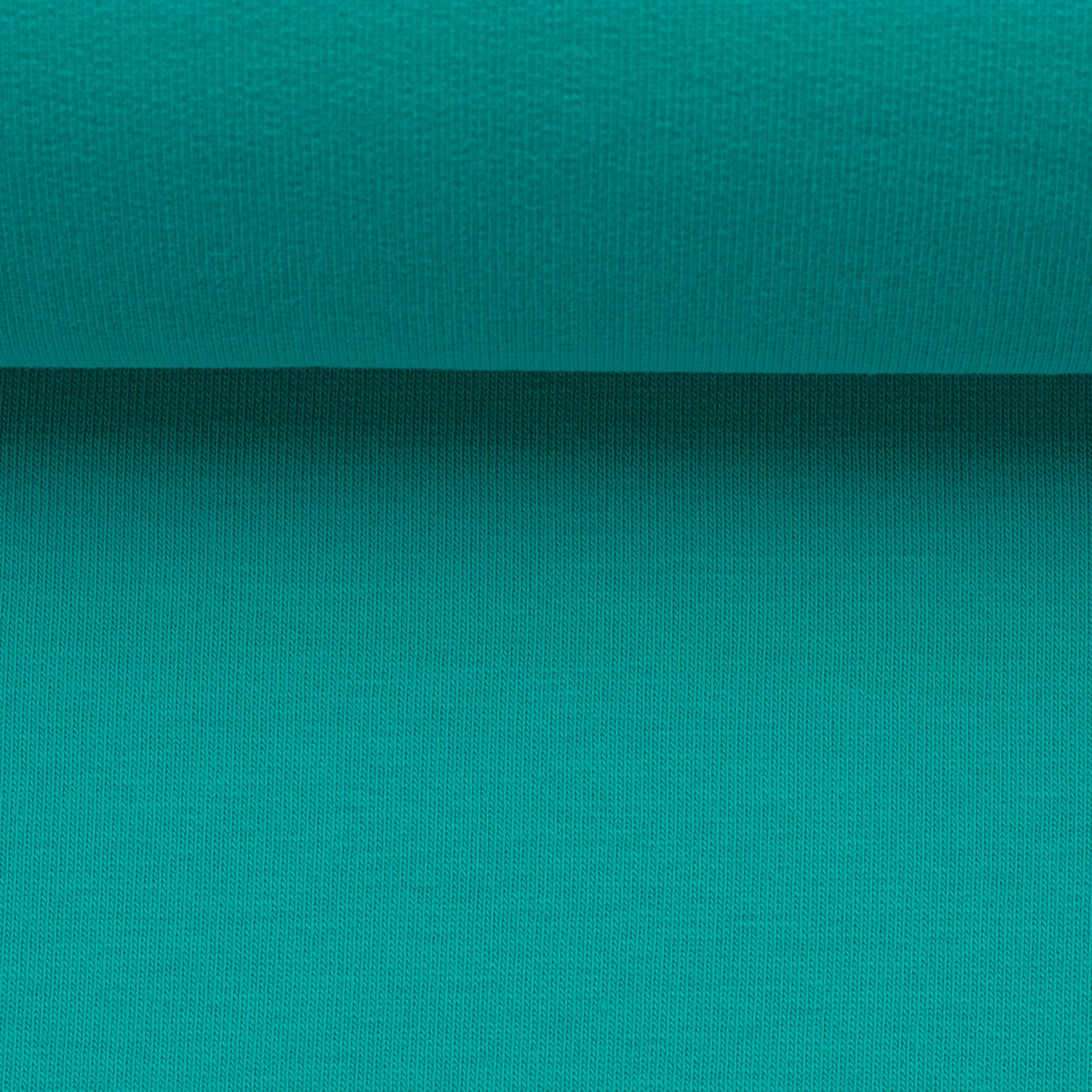 0,5m French Terry aqua 746