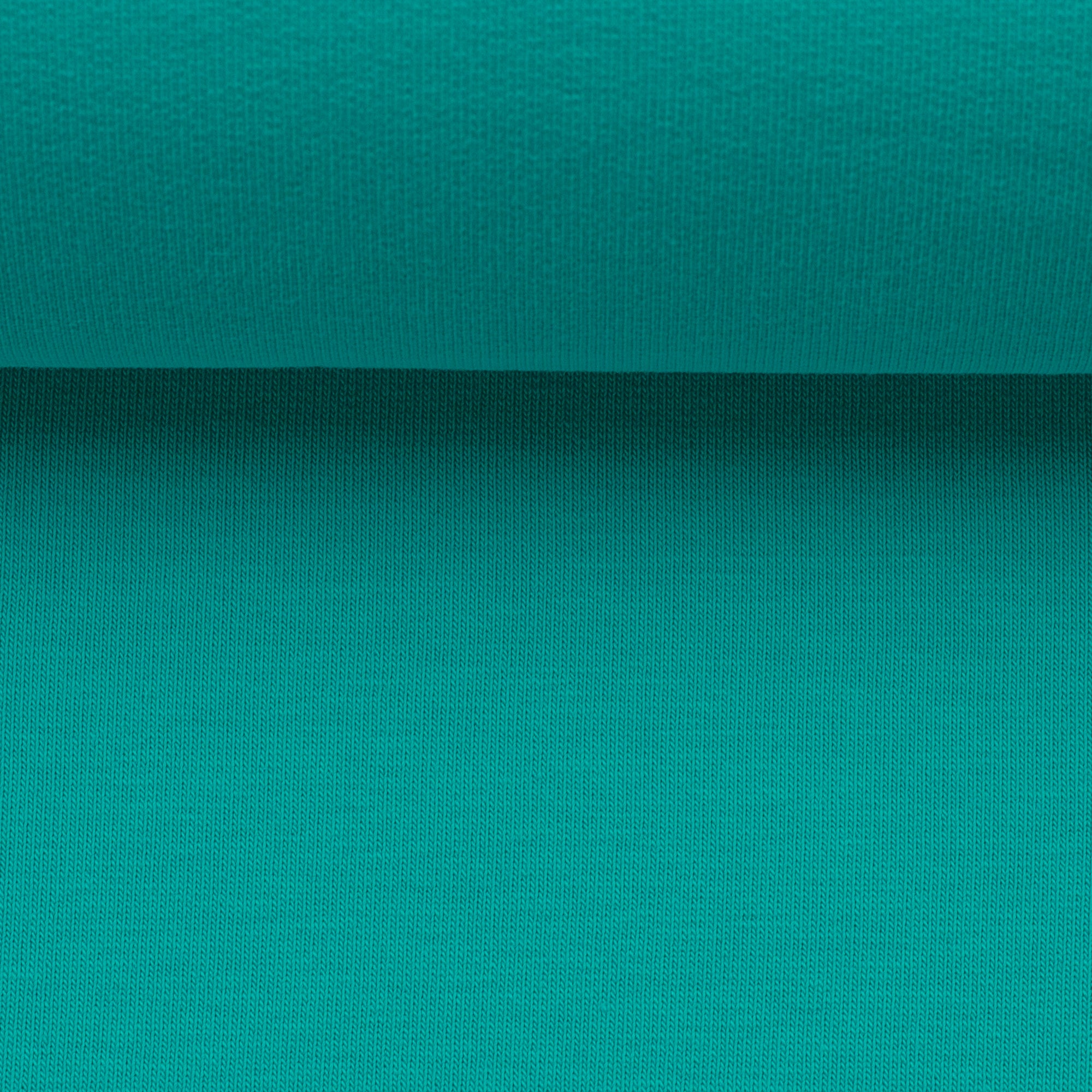 0,5m French Terry aqua 746