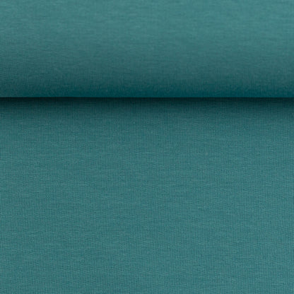 0,5m French Terry petrol 747