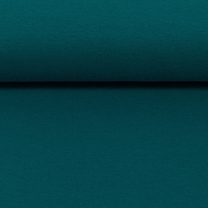 0,5m Ökotex 100 - Bündchen petrol 748