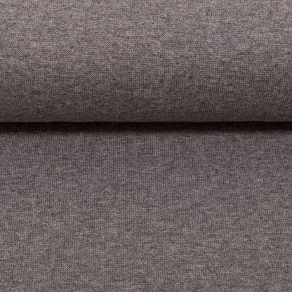 0,5m Ökotex 100 - Melange-Bündchen asphalt 1285