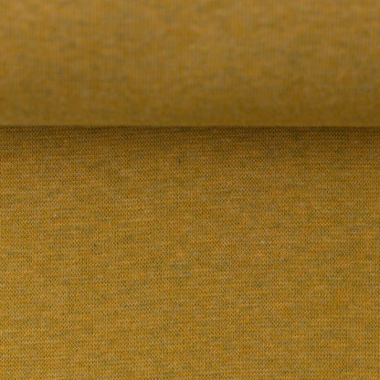 0,5m Ökotex 100 - Melange-Bündchen mango 1314