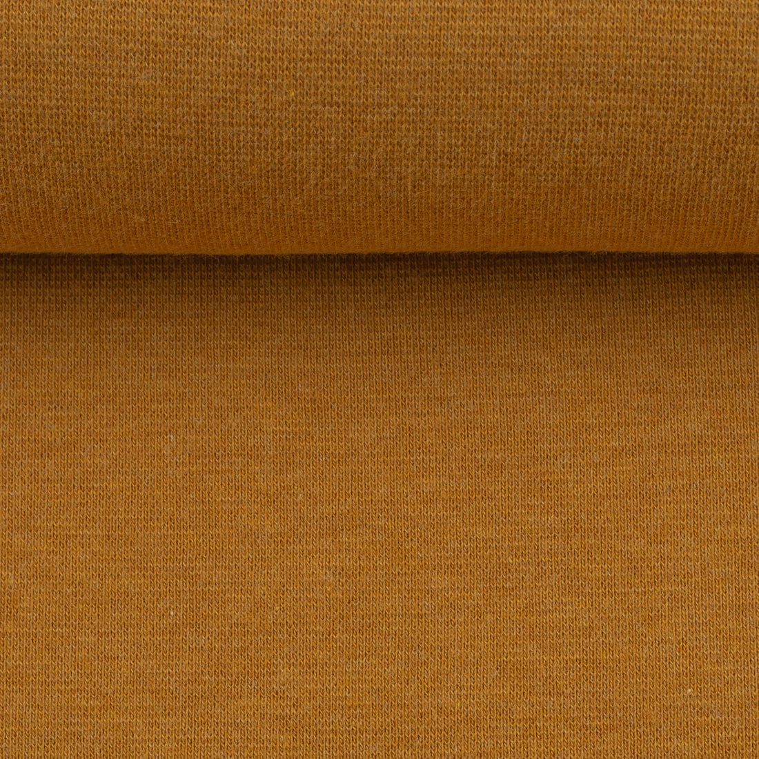 0,5m Ökotex 100 - Melange-Bündchen clementine 1315