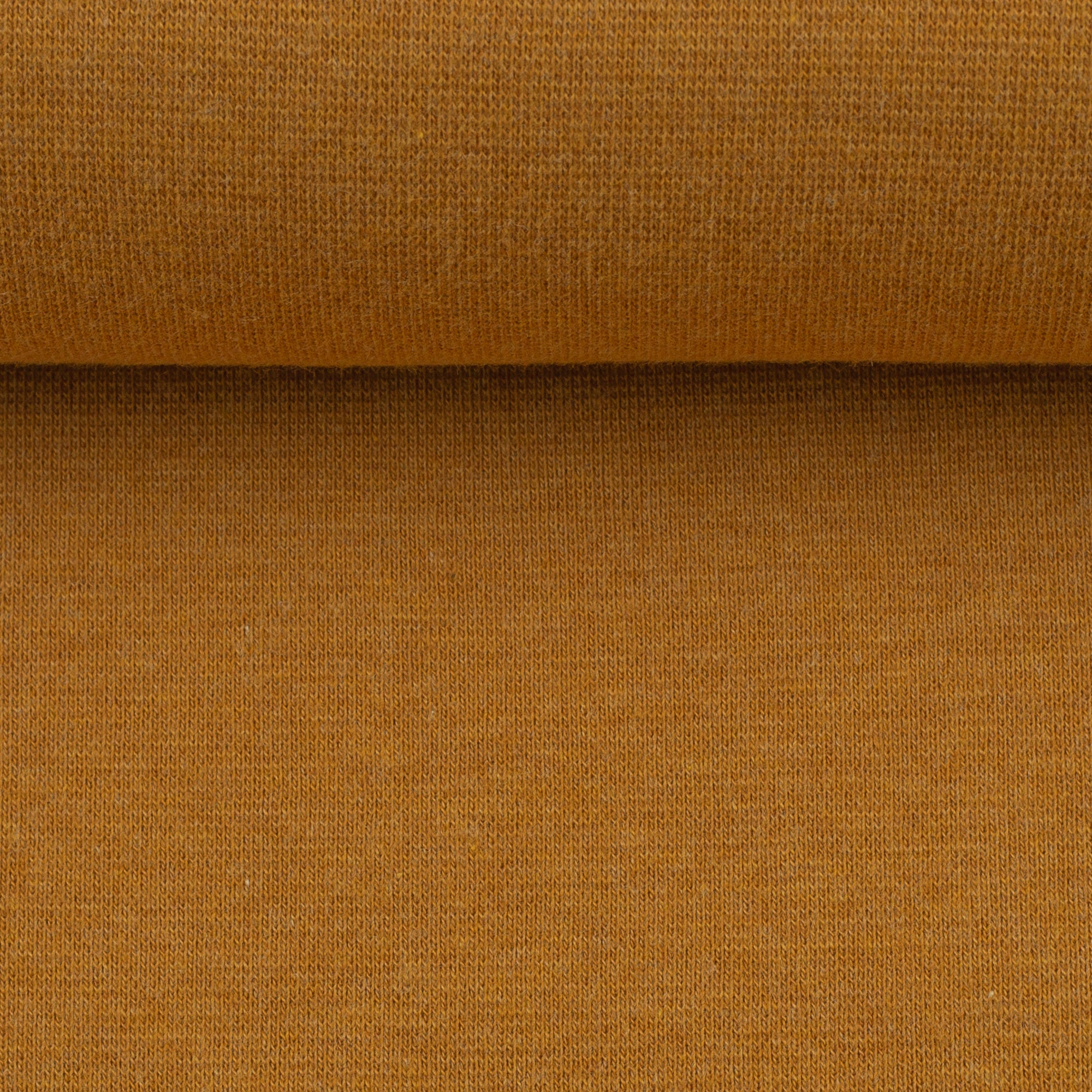 0,5m Ökotex 100 - Melange-Bündchen clementine 1315