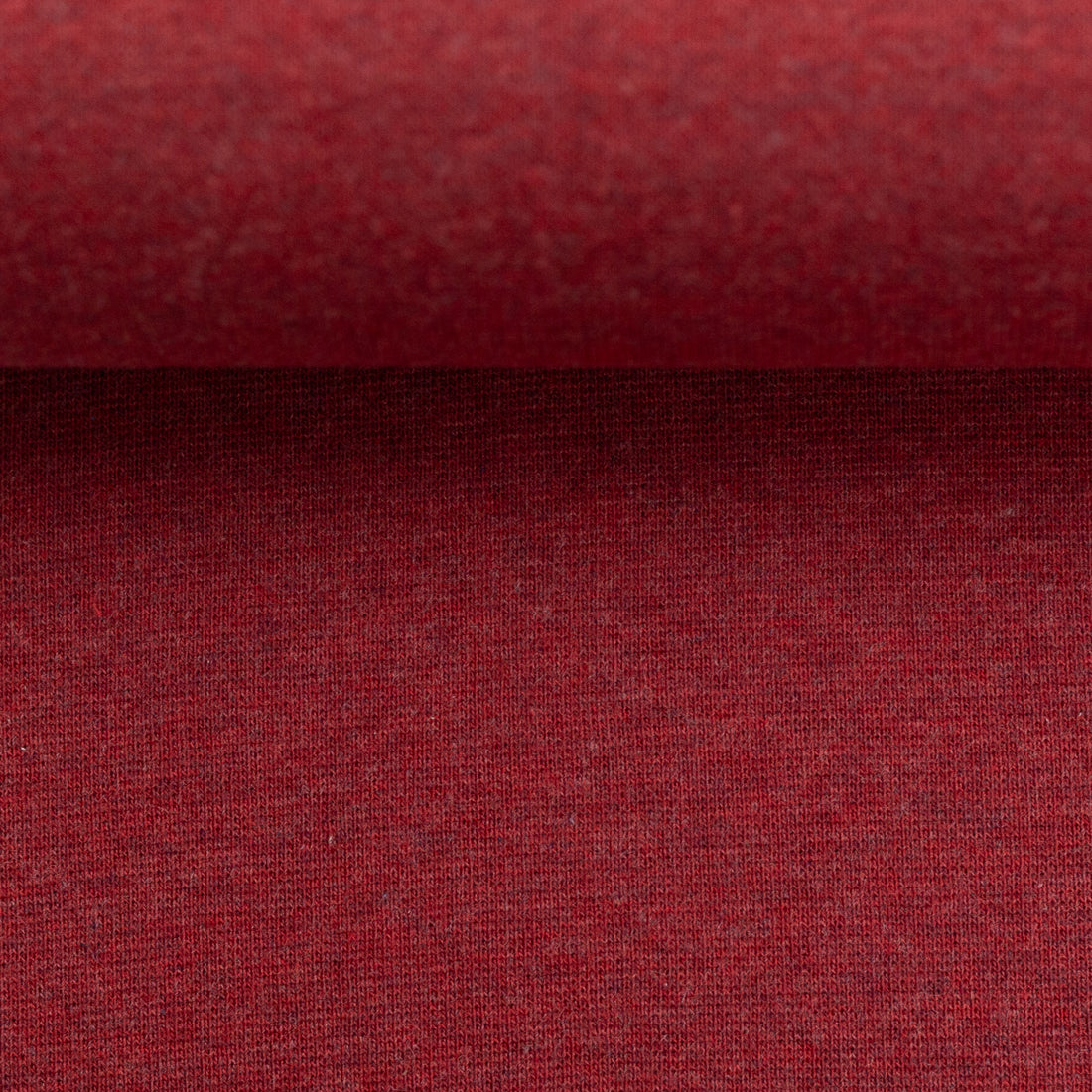 0,5m Ökotex 100 - Melange-Bündchen johannisbeere 1338