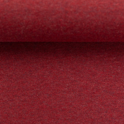 0,5m Ökotex 100 - Melange-Bündchen johannisbeere 1338