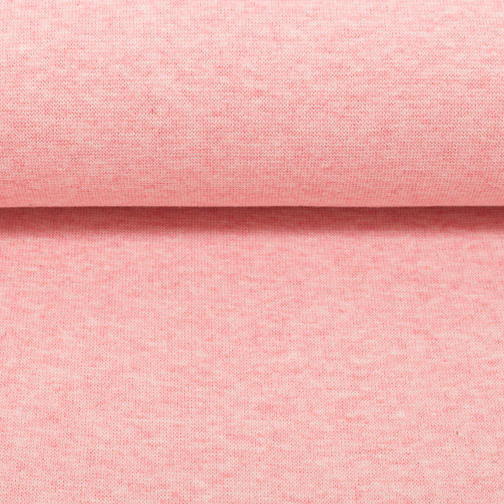 0,5m Ökotex 100 - Melange-Bündchen hibiskus 1432