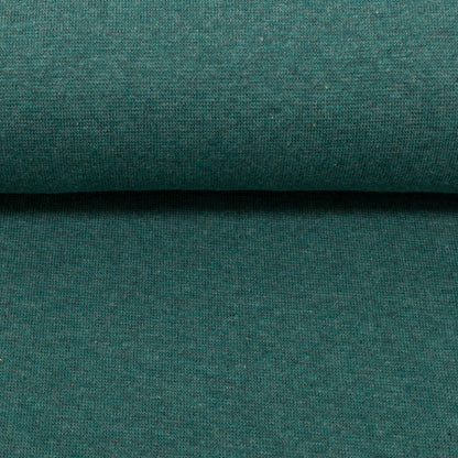 0,5m Ökotex 100 - Melange-Bündchen lorbeer 1563