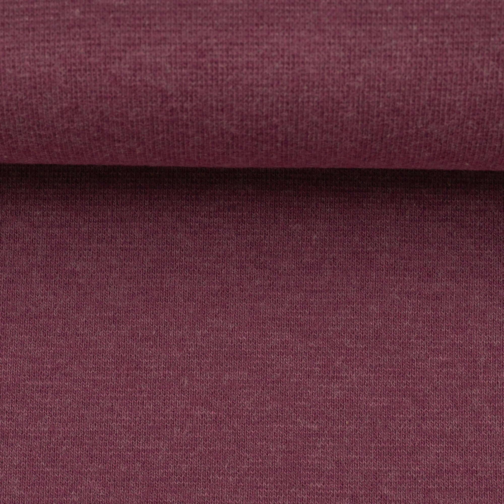 0,5m Ökotex 100 - Melange-Bündchen flieder 1646