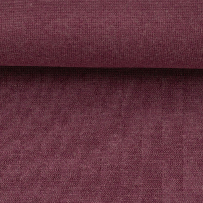 0,5m Ökotex 100 - Melange-Bündchen flieder 1646