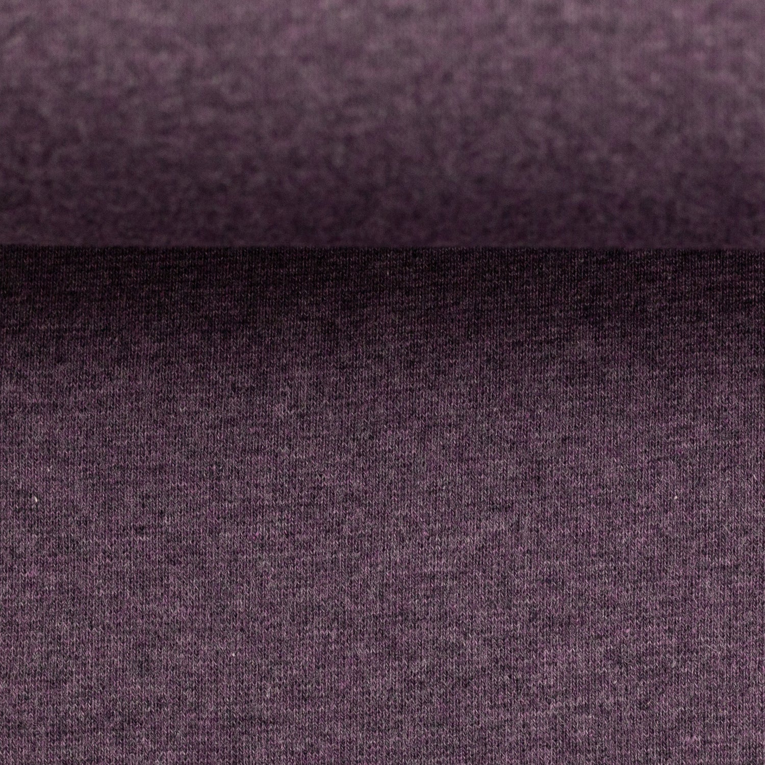 0,5m Ökotex 100 - Melange-Bündchen holunder 1648