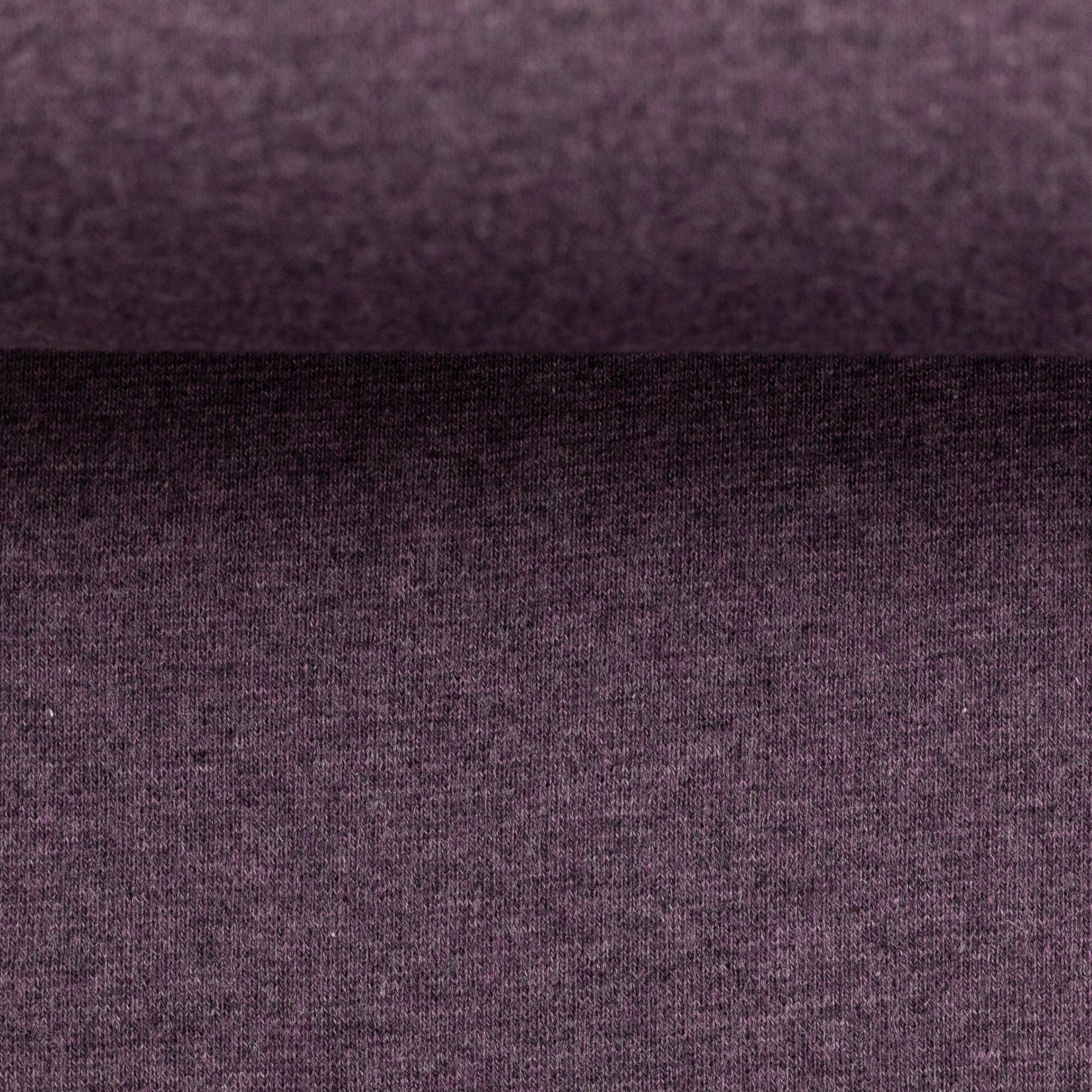 0,5m Ökotex 100 - Melange-Bündchen holunder 1648