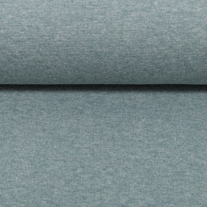 0,5m Ökotex 100 - Melange-Bündchen karibik 1742