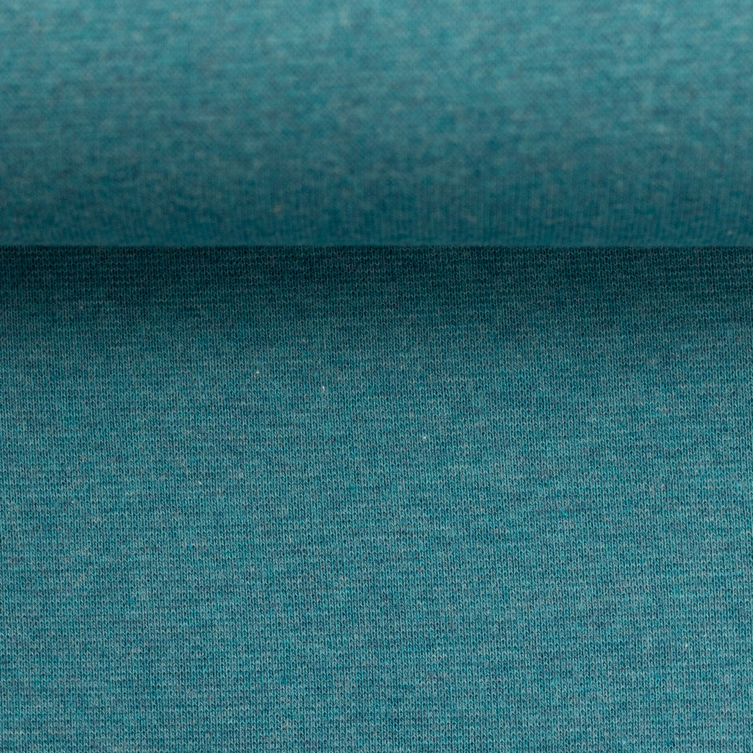 0,5m Ökotex 100 - Melange-Bündchen smaragd 1747