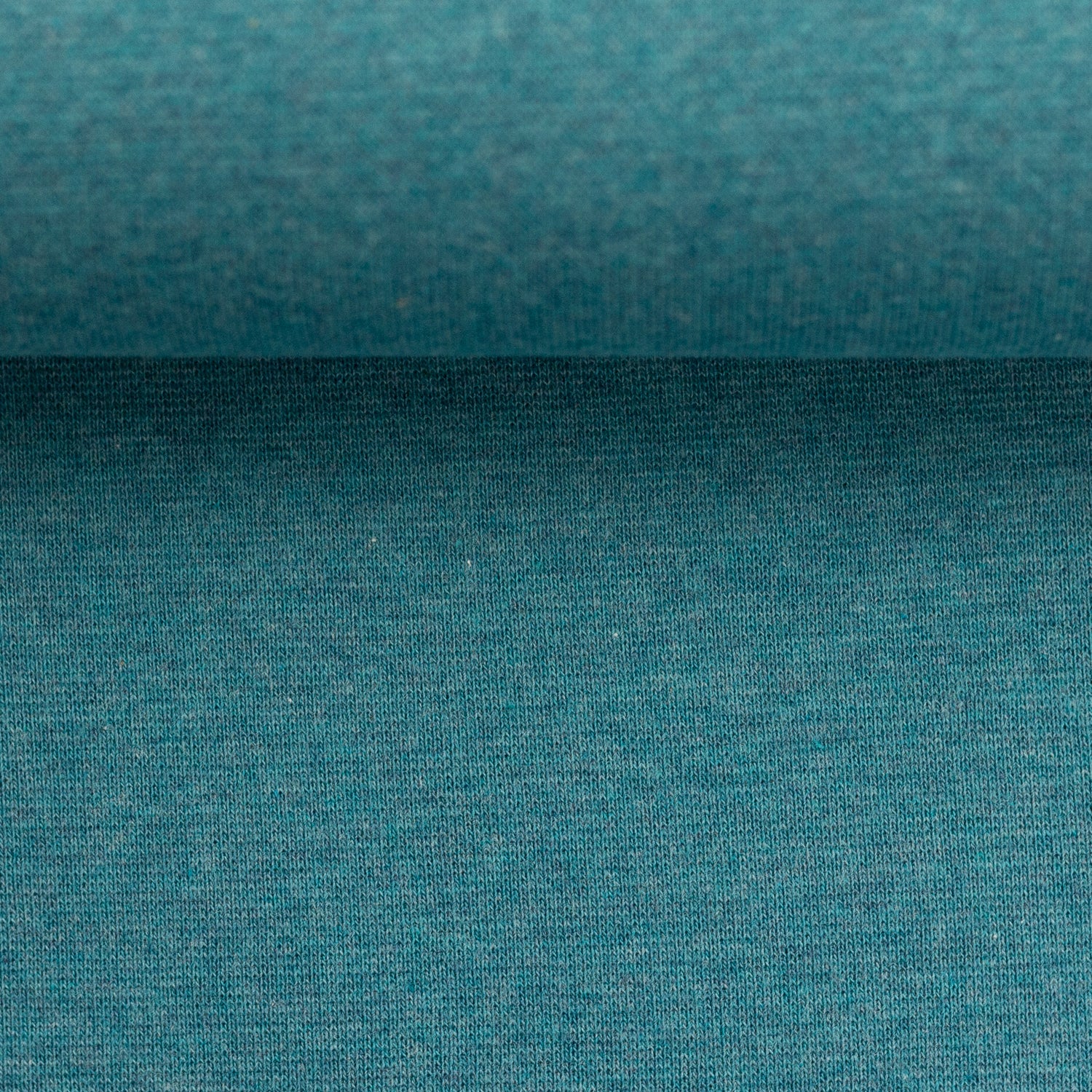 0,5m Ökotex 100 - Melange-Bündchen smaragd 1747