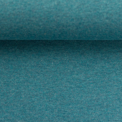 0,5m Ökotex 100 - Melange-Bündchen smaragd 1747