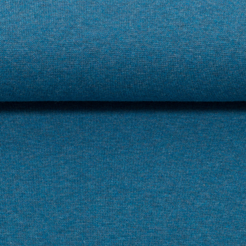 0,5m Ökotex 100 - Melange-Bündchen bahamas 1748