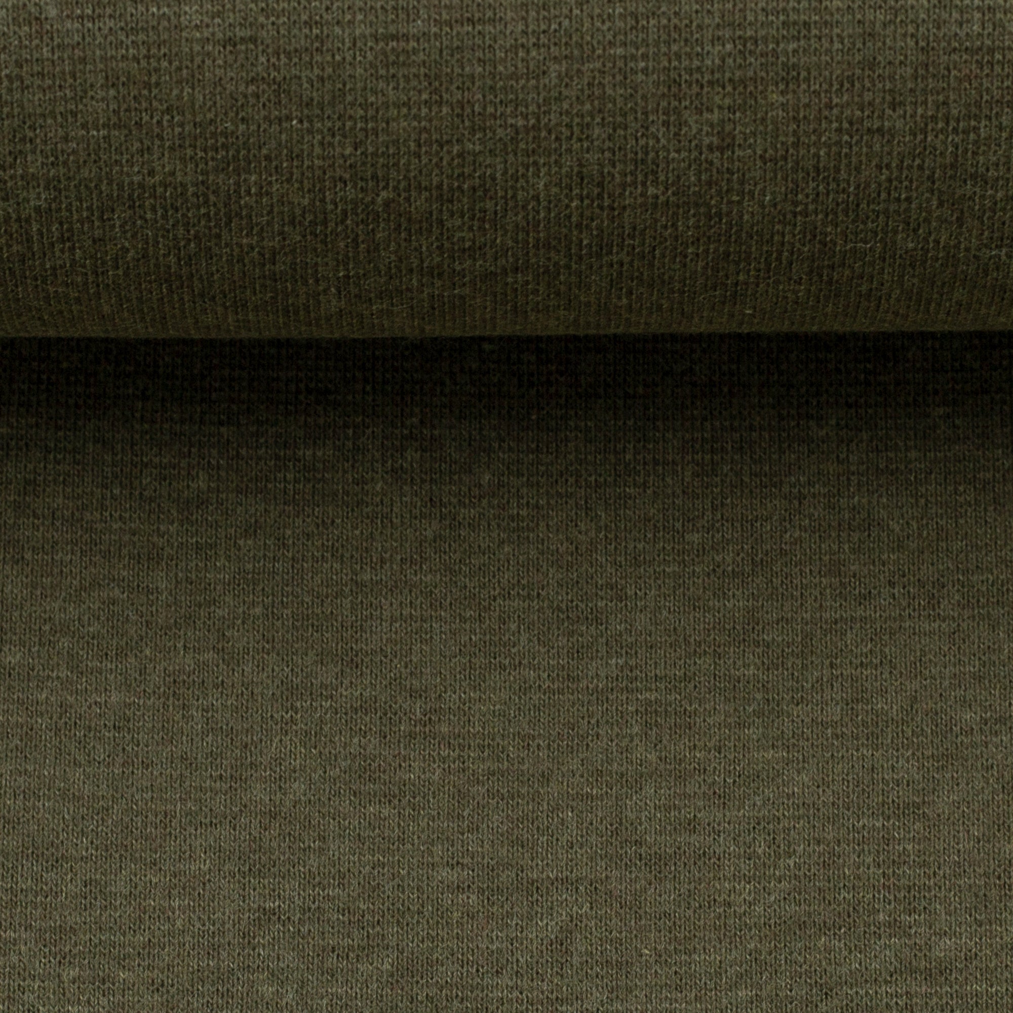 0,5m Ökotex 100 - Melange-Bündchen laubfrosch 1769