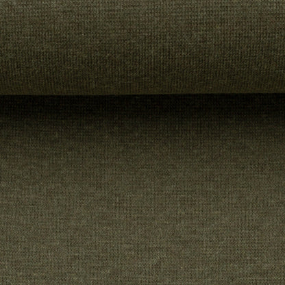 0,5m Ökotex 100 - Melange-Bündchen laubfrosch 1769