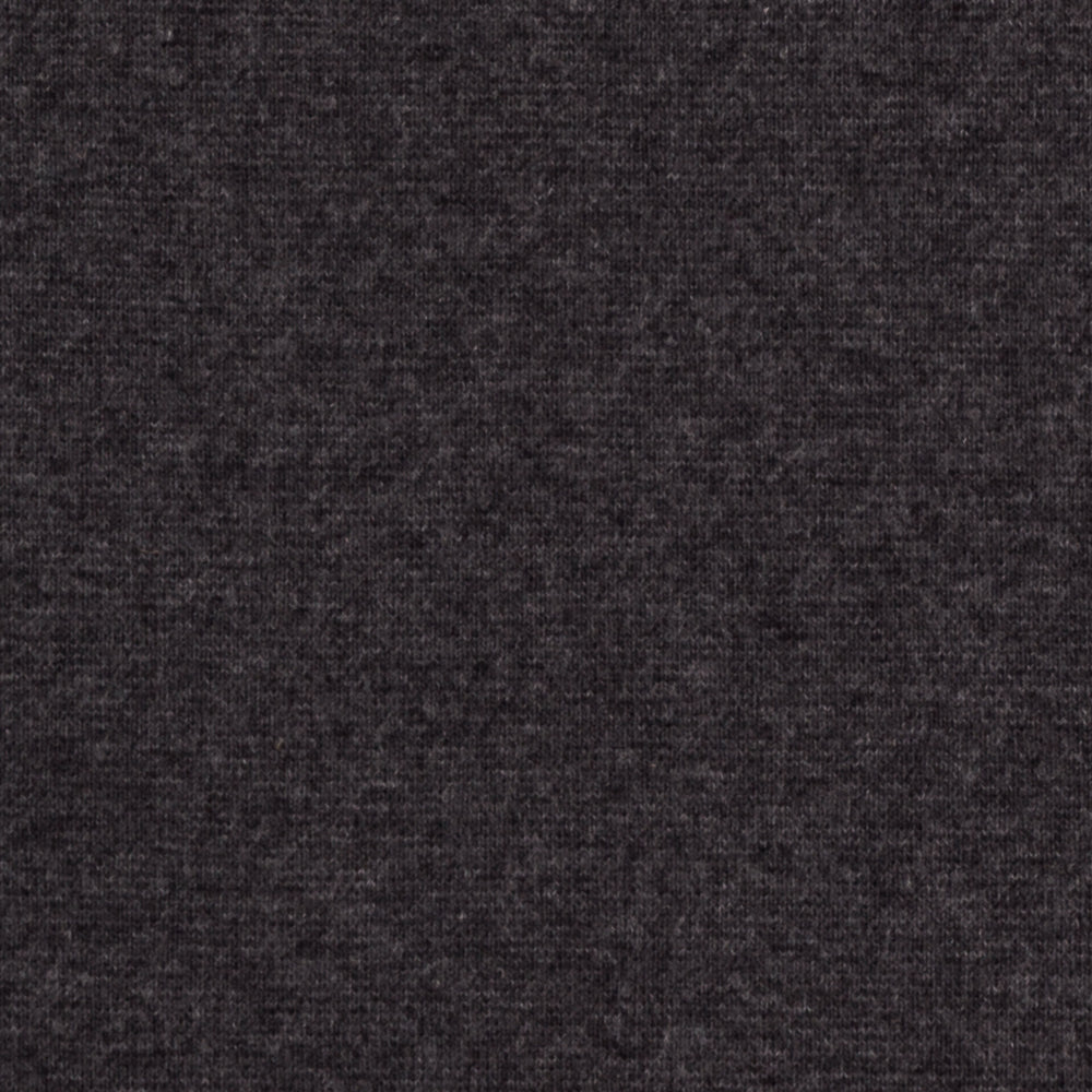 0,5m Ökotex 100 - Melange-Bündchen nero 1789