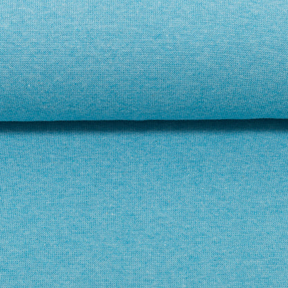 0,5m Ökotex 100 - Melange-Bündchen lagune 1842